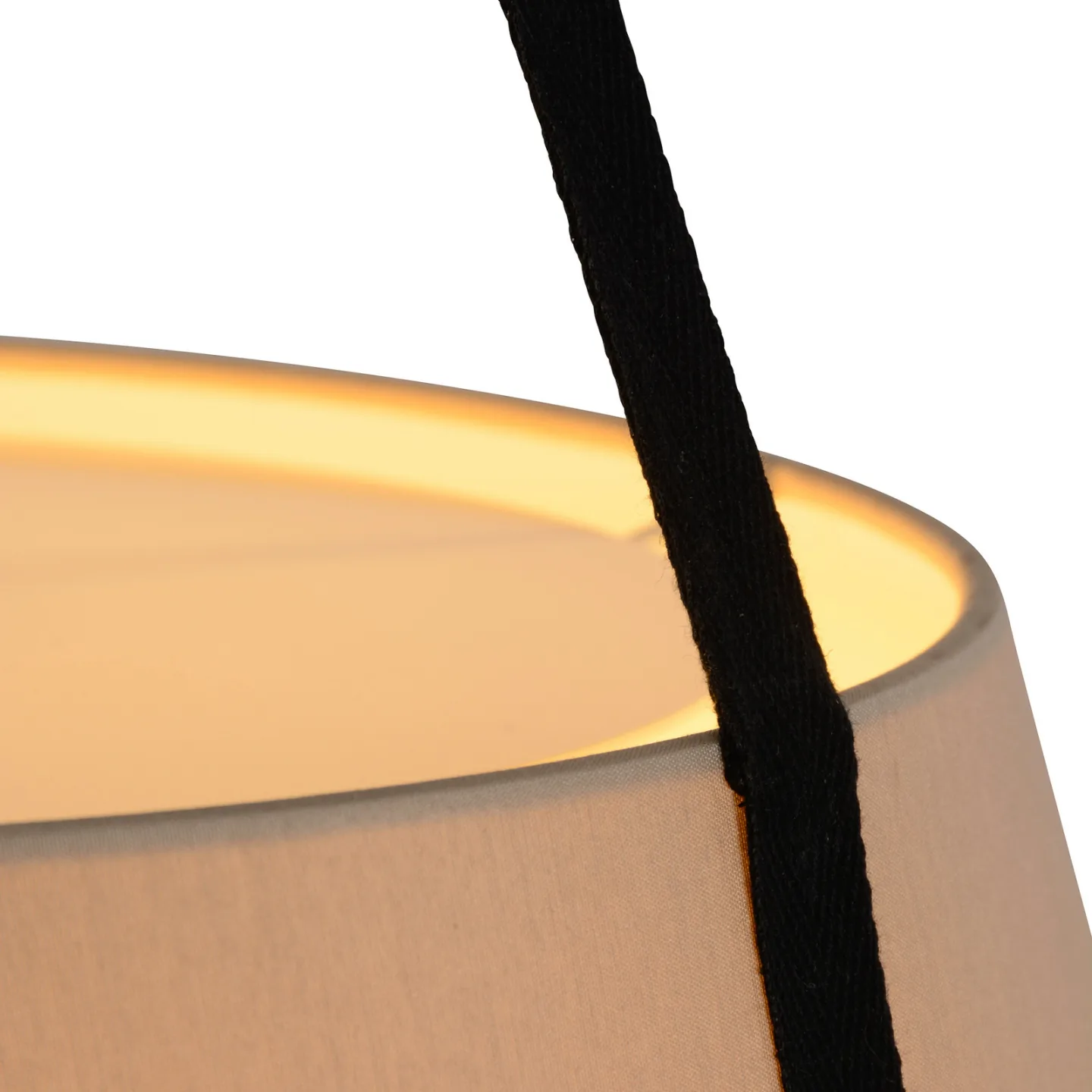 Carrie Pendel M Sand - Forestier Carrie M - Stue - Design - Stoff / Tekstil - Med en lyskilde