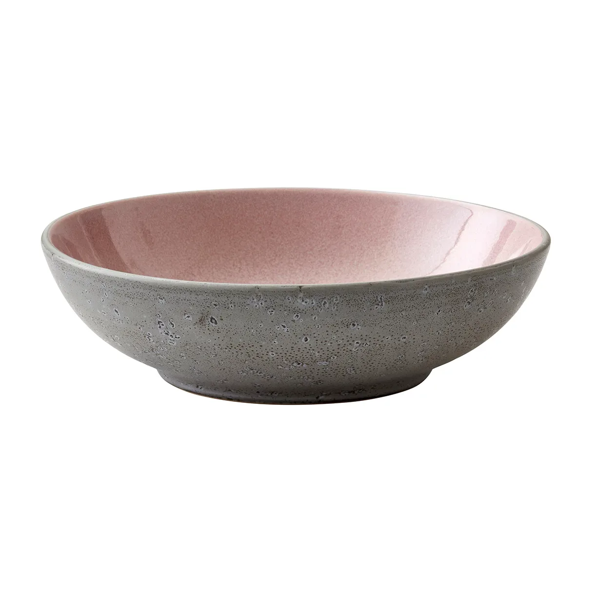 Bitz Bitz pastaskål Ø20 cm grå Grå-rosa
