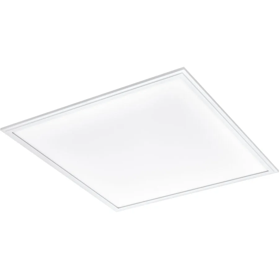 Eglo Deckenlampe Salobrena 1 Weiss Aluminium/Stahl 59.5 cm 5 cm - LED - Lichtfarbe: Helles Neutralweiss - LED Energiesparlampen