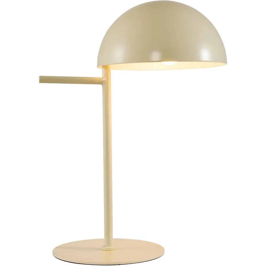 Tischlampe Tassilo Metall weiss matt E27