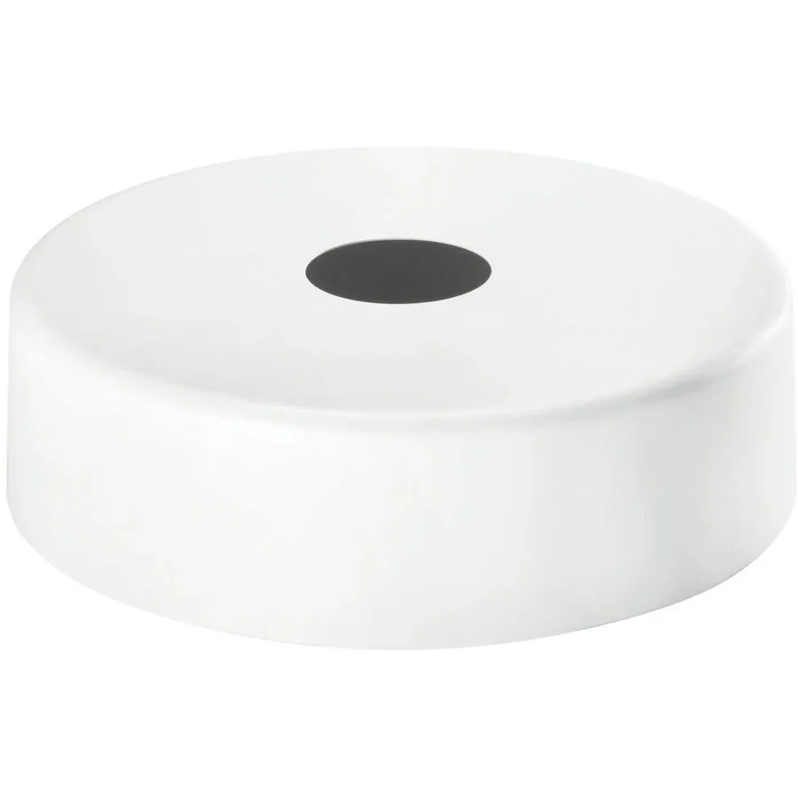 Lampenschirm Lia Weiss Metall 35 cm 10 cm