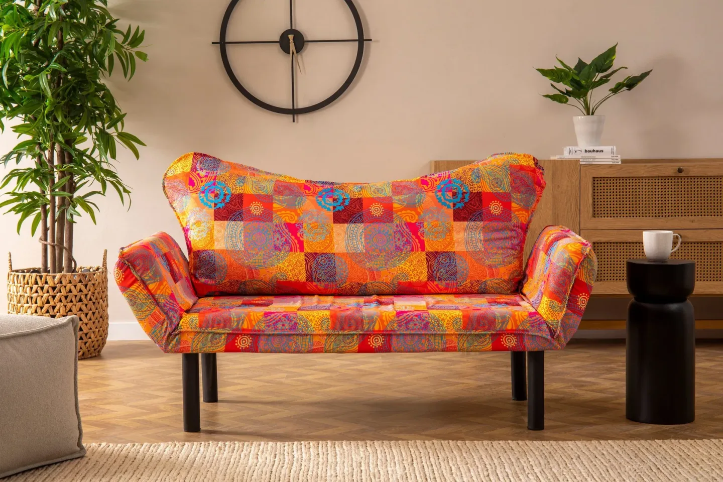 Maroochydore Bäddsoffa 2-sits 180x65 cm - Flerfärgad