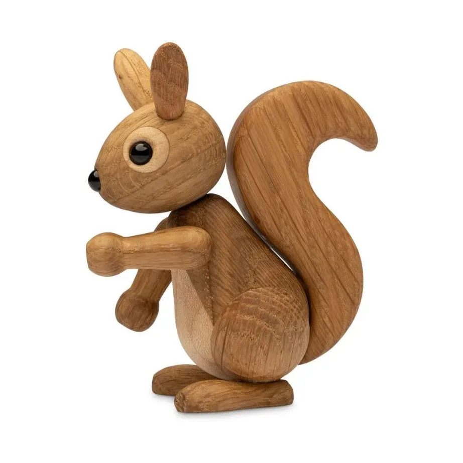 Spring Copenhagen Peanut Eichhörnchen Baby Dekoration 8,5 cm Eiche