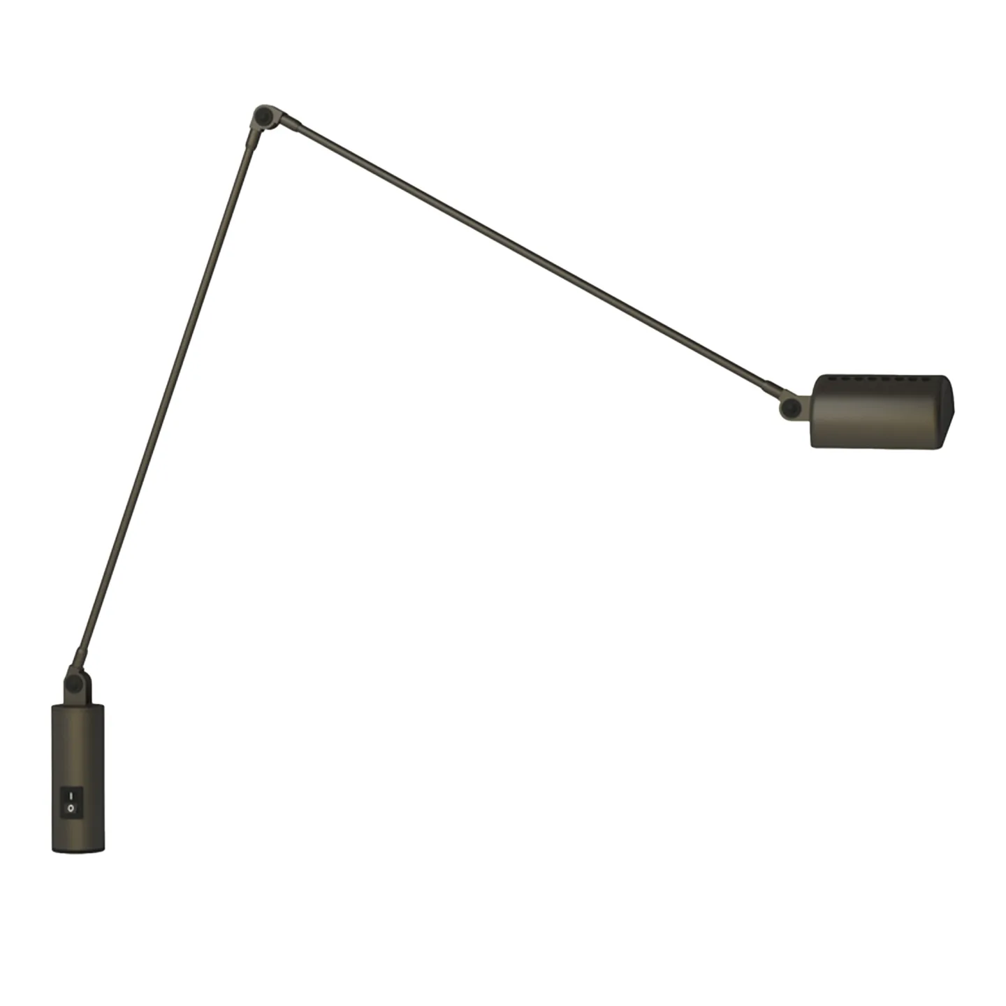 Lumina - Daphine Cilindro bordslampa metalic bronze - Bordslampor - Tommaso Cimini - Brons - Metall
