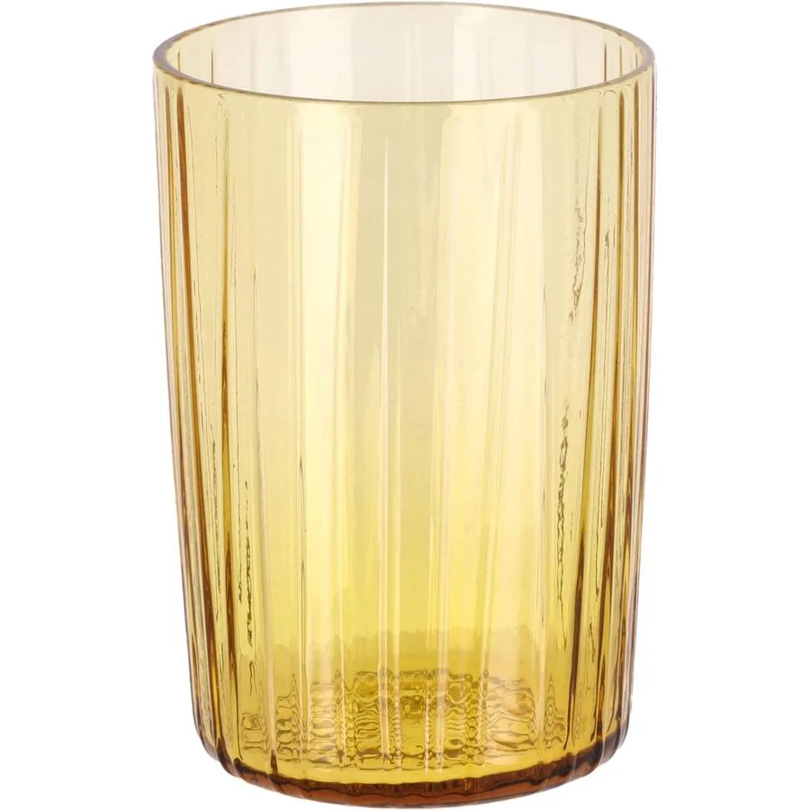 Trinkgläser-Set BITZ Bernstein Glas H 10 cm 280 ml 4 Stk