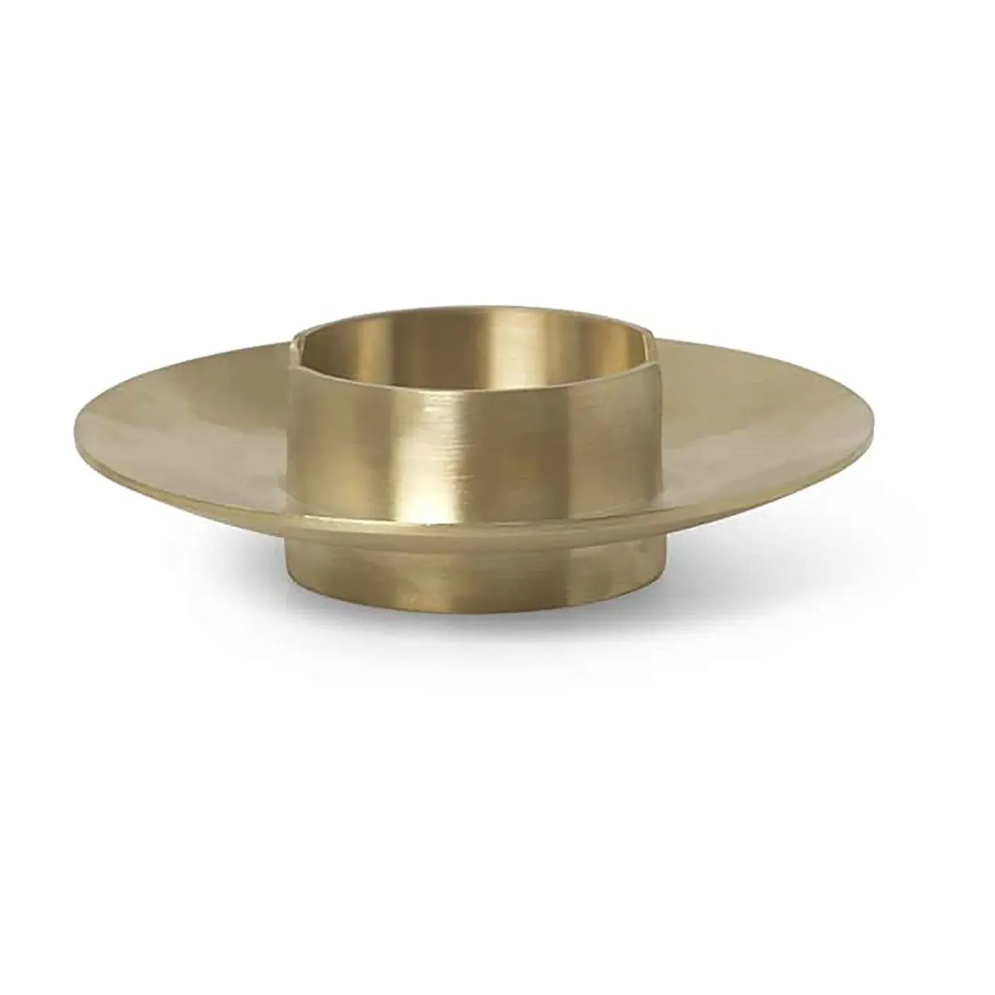 Ferm Living Ferm Living Blockkerzenhalter Brass
