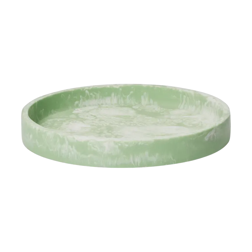 Ferm Living Mist Dekotablett Ø20 cm Seafoam