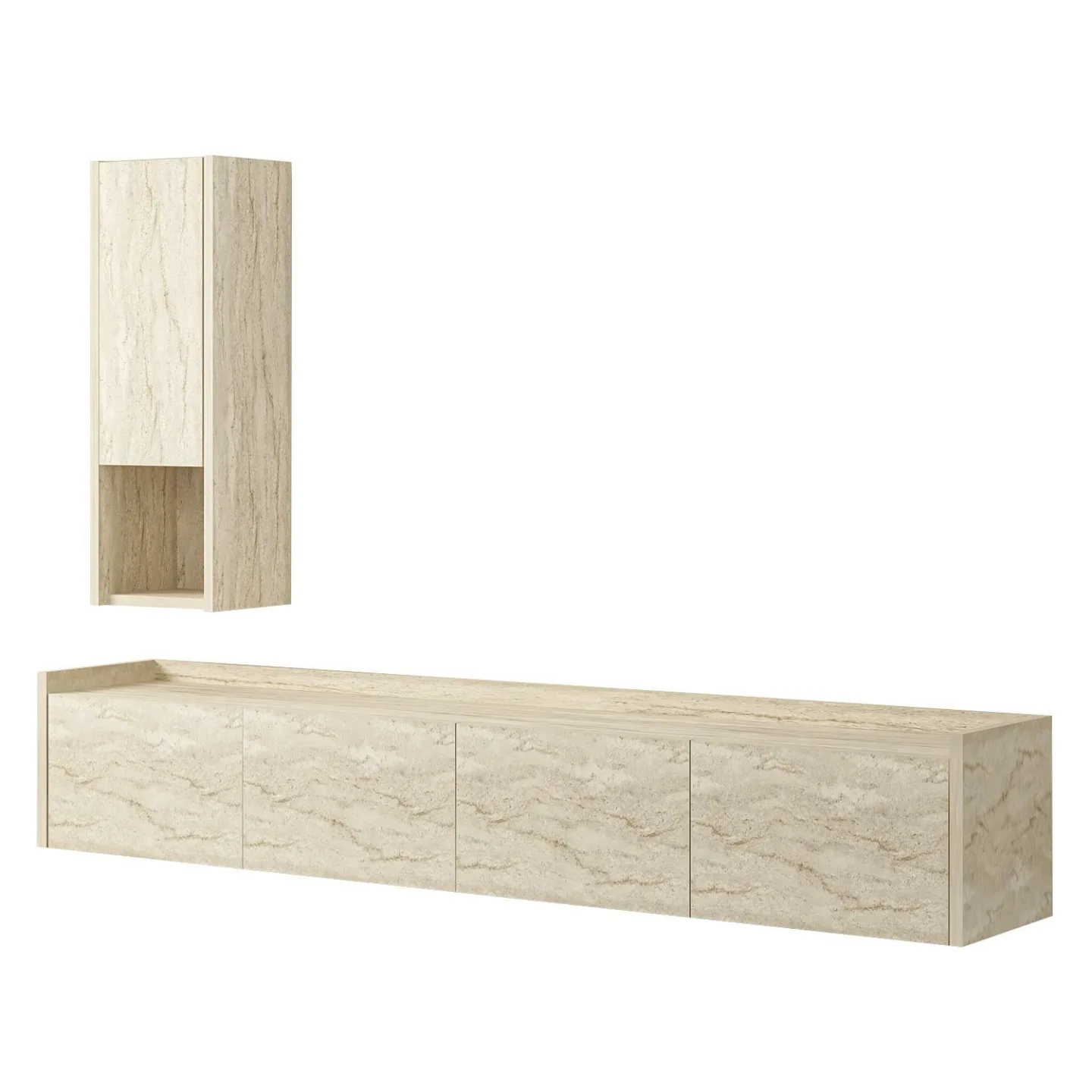 Semoure Tv-Bänk 160 cm -