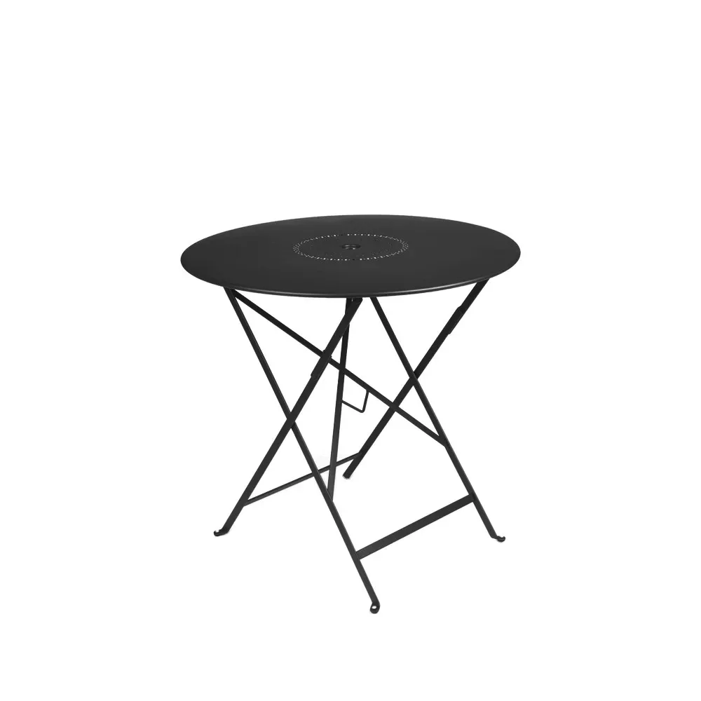 Fermob Floreal bord Ø77 cm Liquorice (svart)