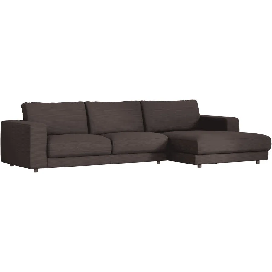 Ecksofa Ava Rechts Bezug: 88% Polyester, 12% Polyacryl mocca B 330 T 170 cm - Möbel Konfigurator: Traummöbel individuell zusammenstellen