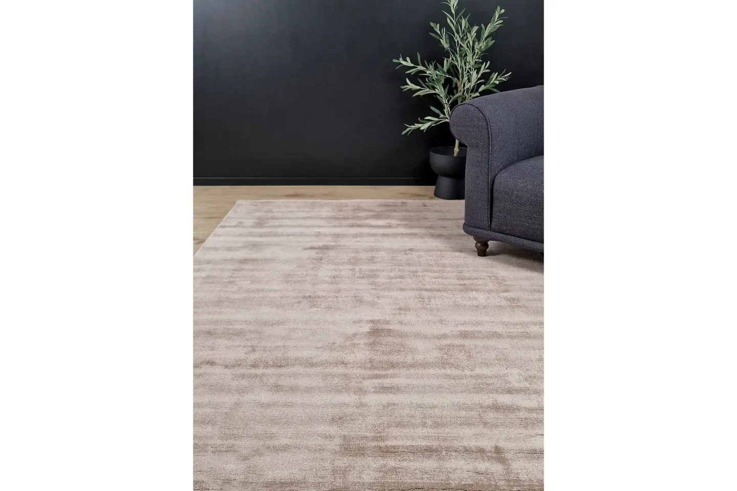 Tribeca Viskosmatta 300x400 cm - Linnebeige