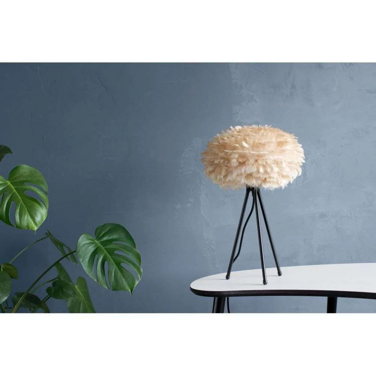 Eos Bordlampe Medium Lyse Brun/Svart - UMAGE - Soverom - Annet