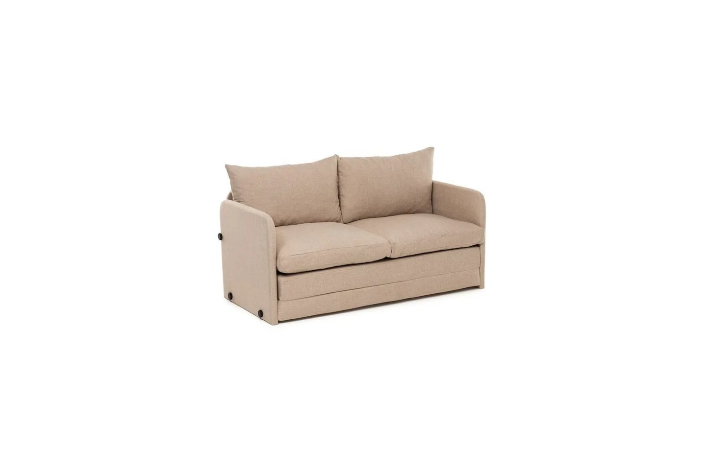 2-sits bäddsoffa Rubby (148 x 70 x 66 cm) Beige - Beige