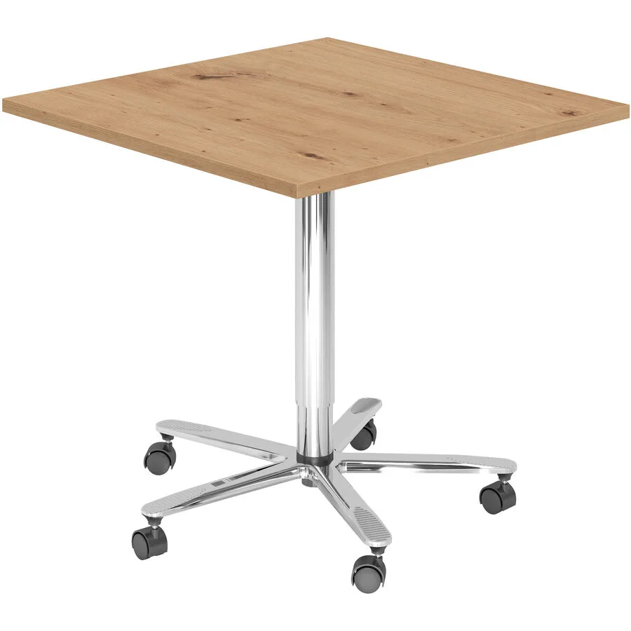 Schreibtisch Office Asteiche Holzwerkstoff B 80 T 80 cm