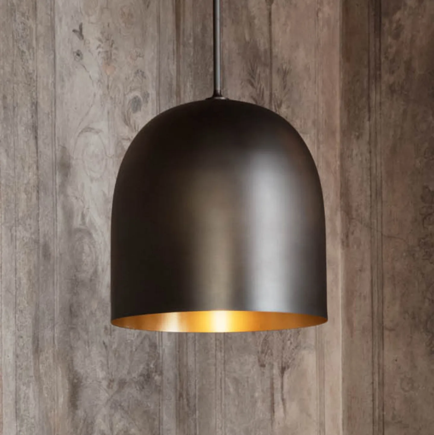 Howard Pendelleuchte Ø 16 cm, Gunmetal - GUBI - Wohnzimmer - Design - Metall - Einflammig