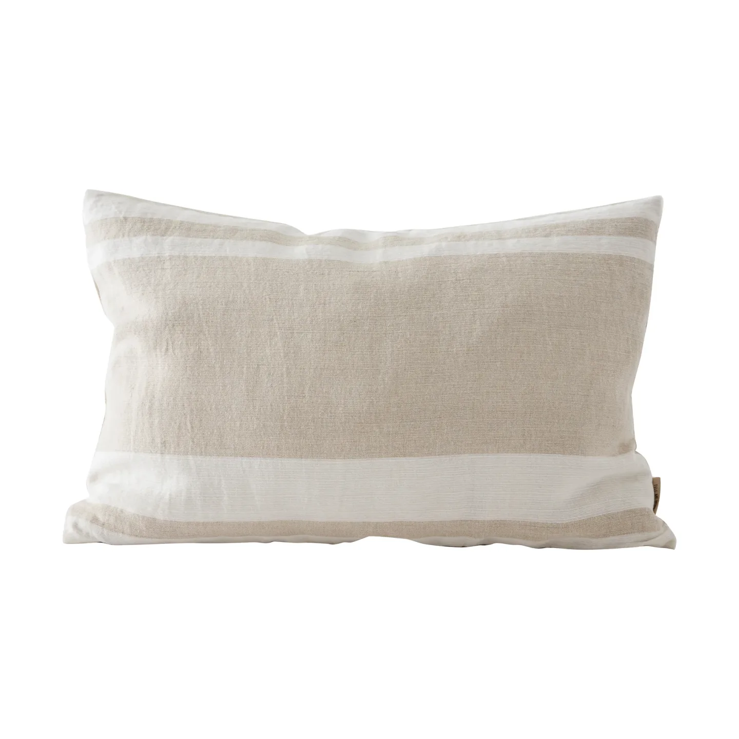 Tell Me More Jules Kissenbezug Natural stripe, 40x60 cm