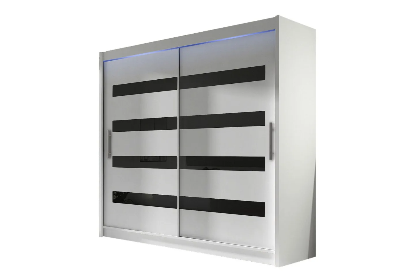Prag Garderob 180x215 cm - Vit
