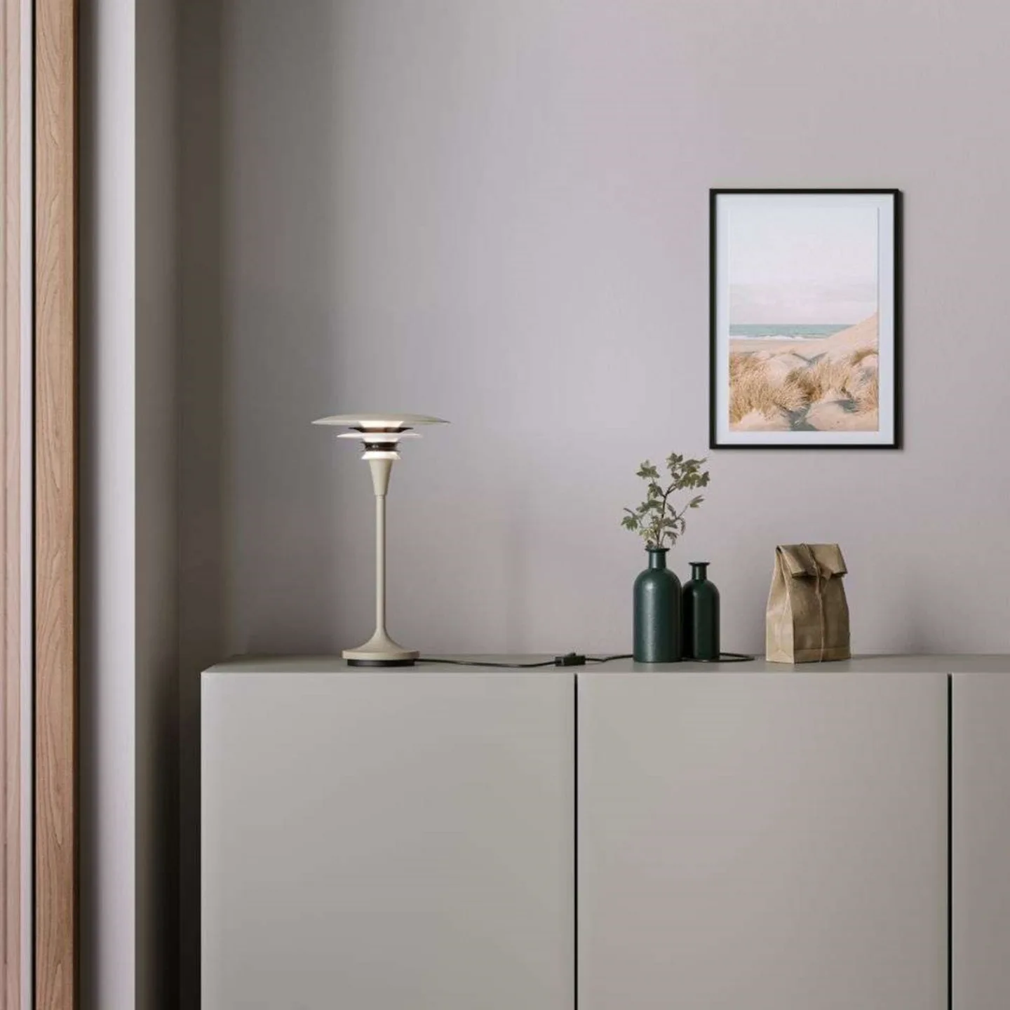 Diablo Bordlampe Ø20 Sand/Metallic Bronze - Belid - Stue
