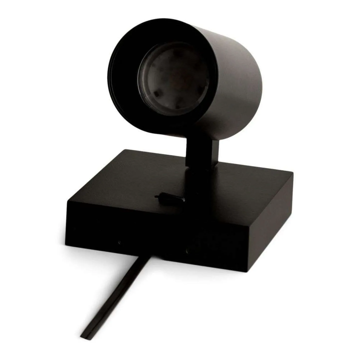SpotOn1 HW Vägglampa w/Switch Svart - Antidark - Sovrum - Aluminium