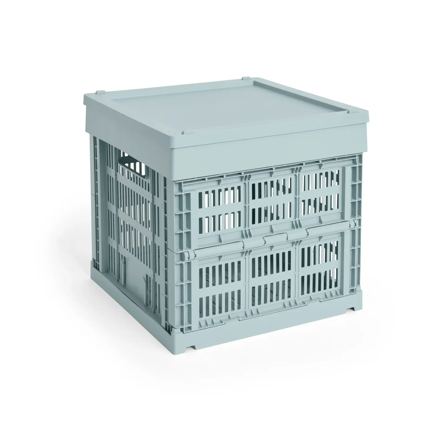 HAY Colour Crate Cube 29,5x29,5 cm Dusty blue