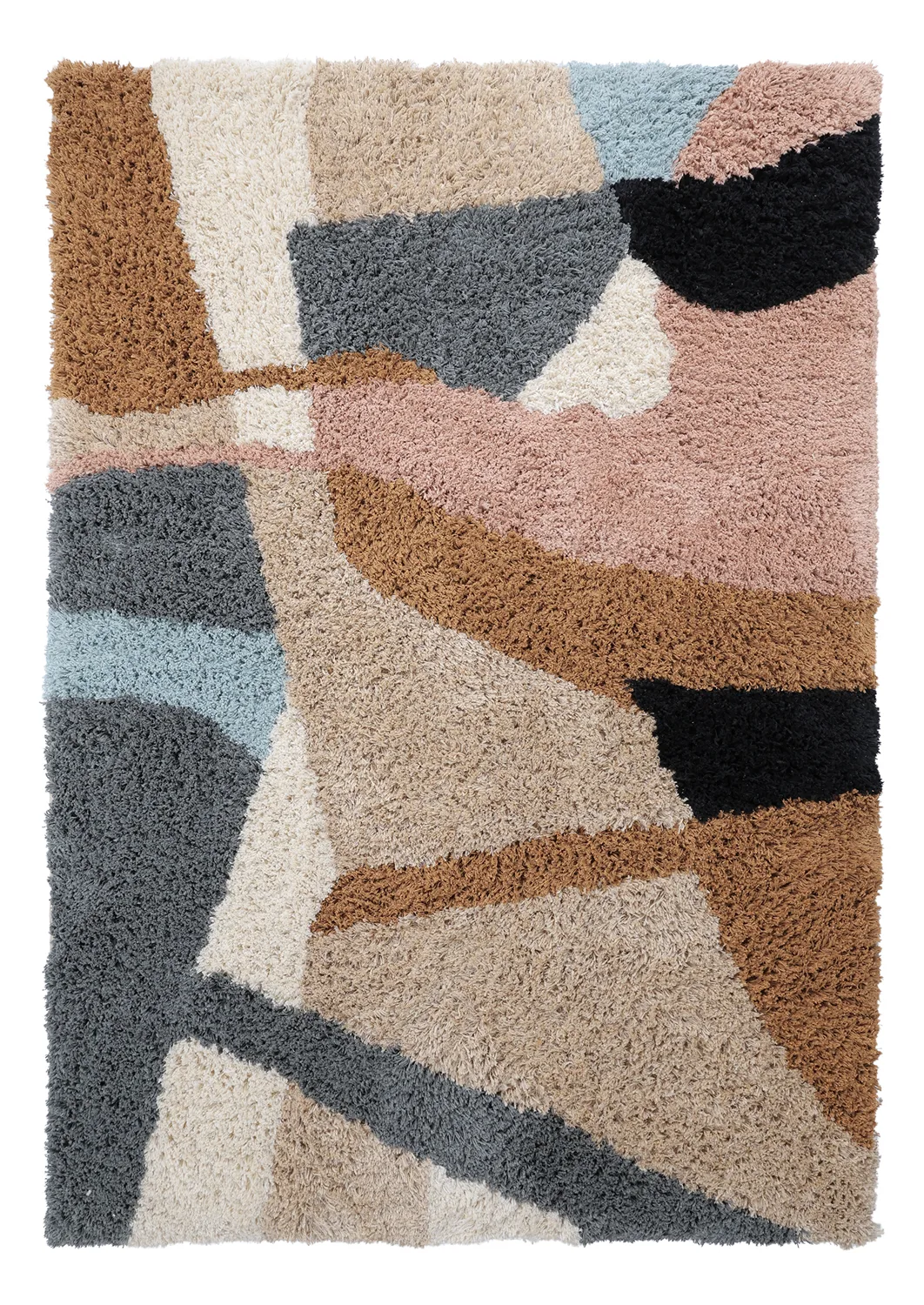 Ryetepper - Cefalu Natural Cotton Shaggy (multi) (Størrelse: 200 x 290 cm)