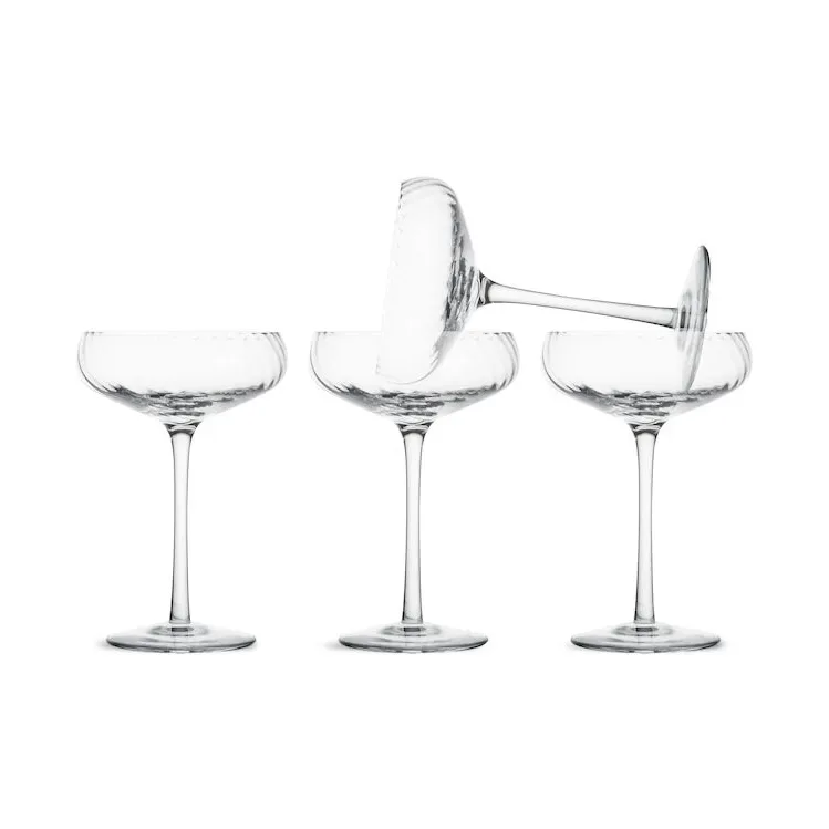 Byon Opacity Champagnerglas 30 cl 4er-Pack Klar