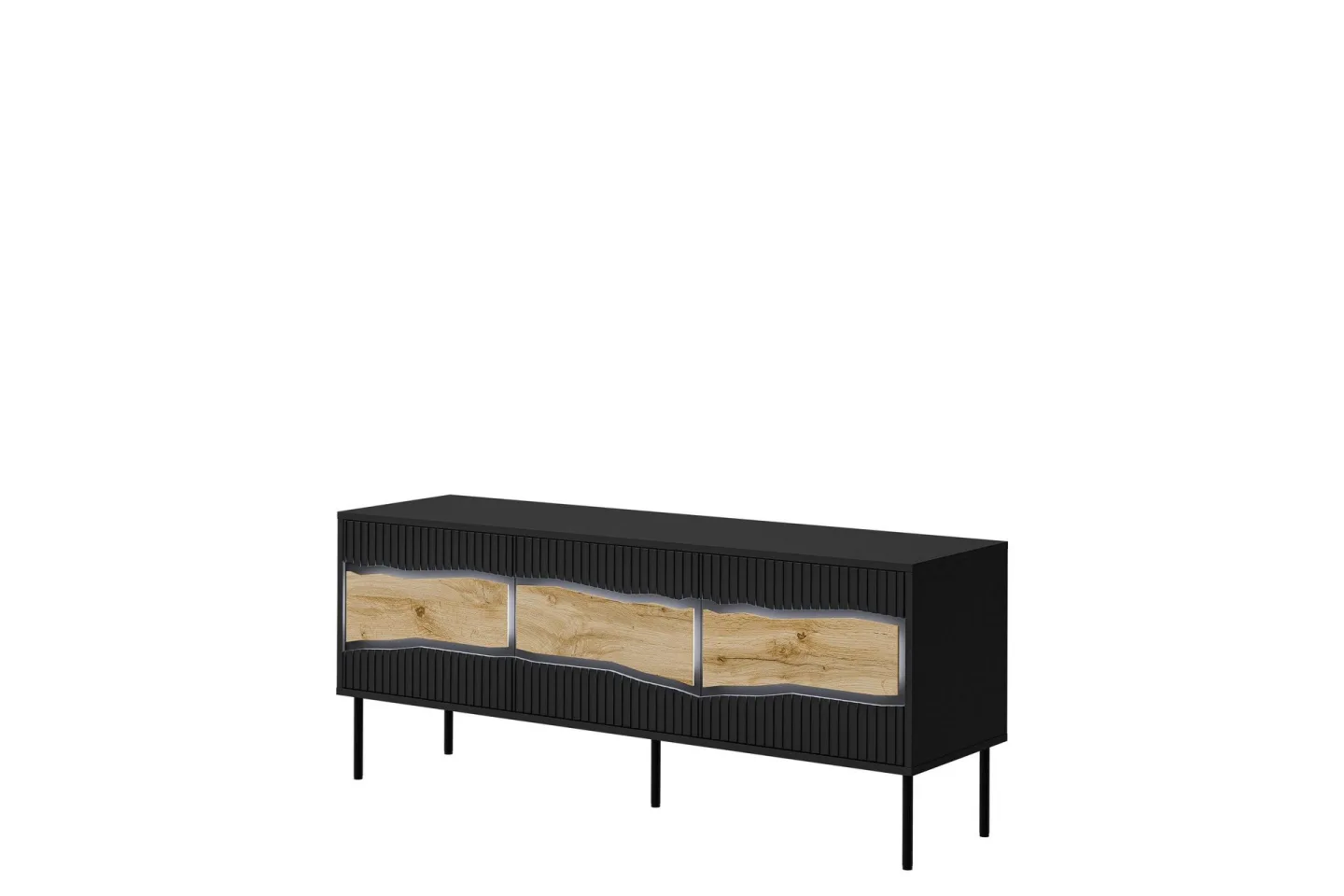 Stintino Tv-bänk 144x40 cm - Grå