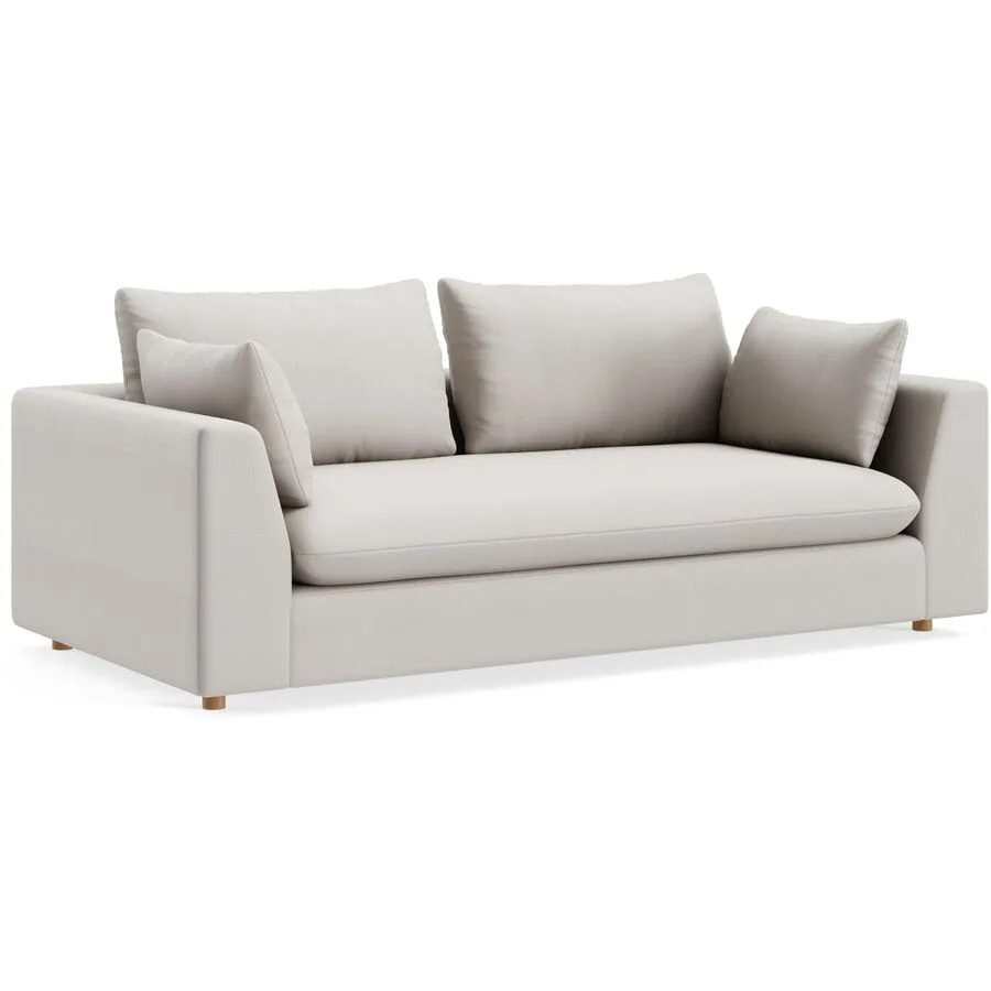 Sofa Milou Beige Stoff 209 cm 108 cm - Möbel Konfigurator: Traummöbel individuell zusammenstellen