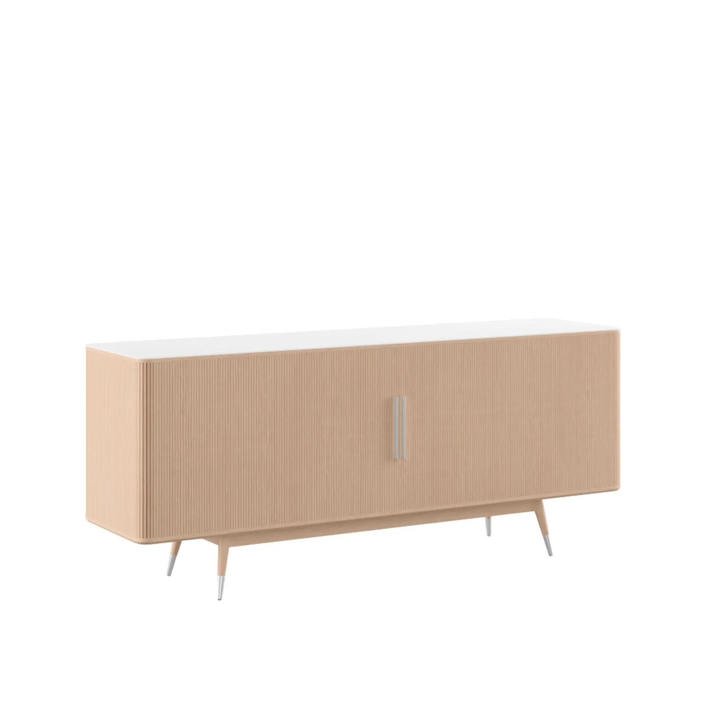 Naver Collection - AK 2732 Skänk, Oljad valnöt, Underrede i samma trä - Skänkar och sideboards - Nissen & Gehl - Träfärgad - Naturmaterial/Trä
