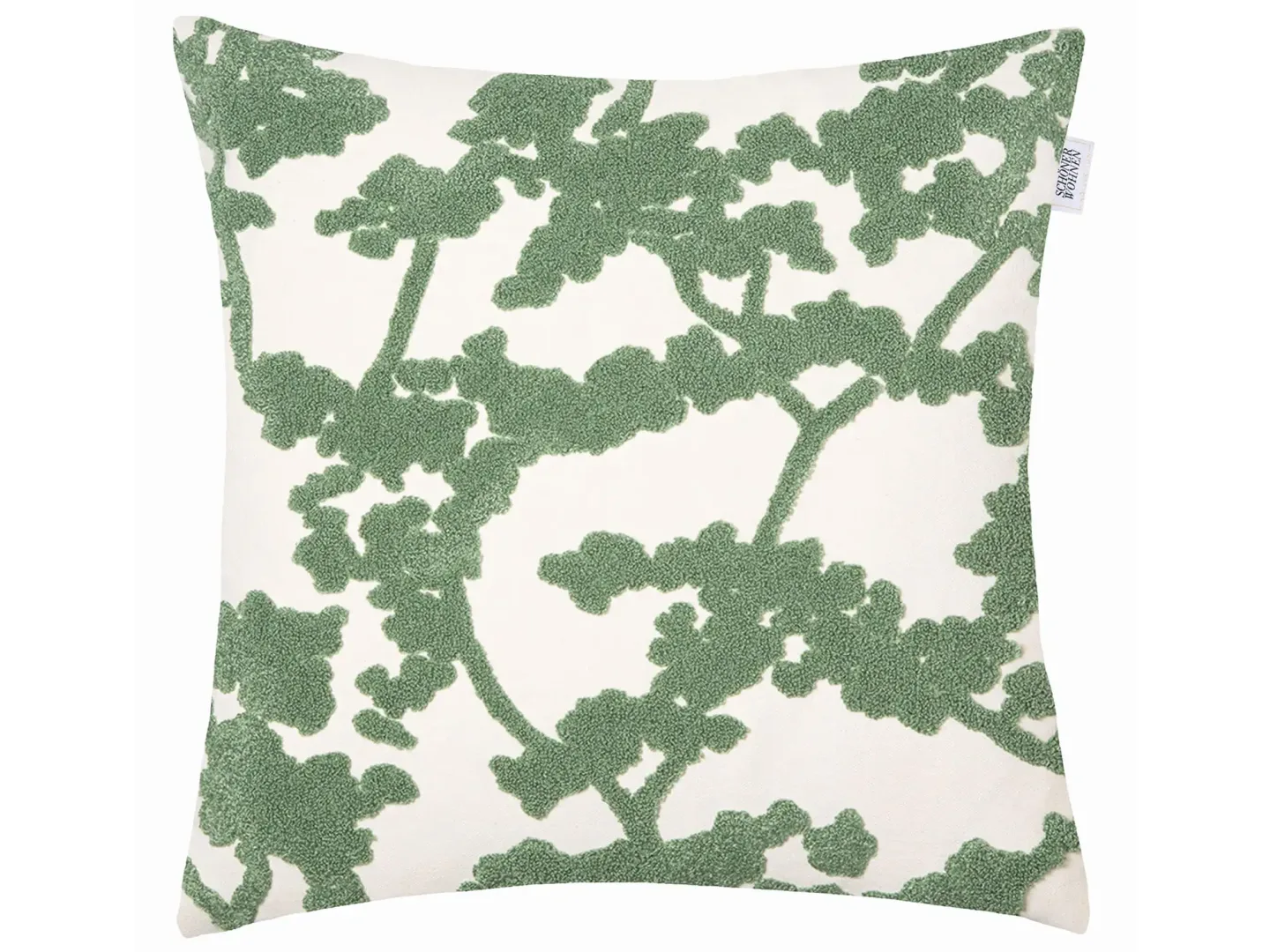 Stoeckel & Grimmler Kissenhülle Ida Salbei 45x45 cm | Schubiger Möbel
