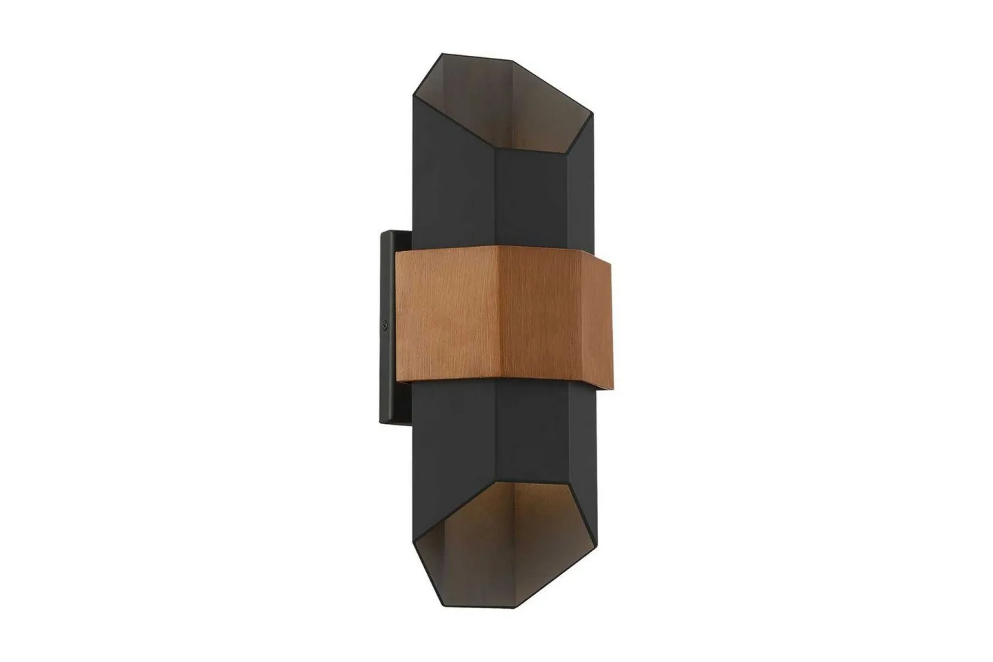 Chasm Quoizel Vägglampa utomhus - Black||Brown