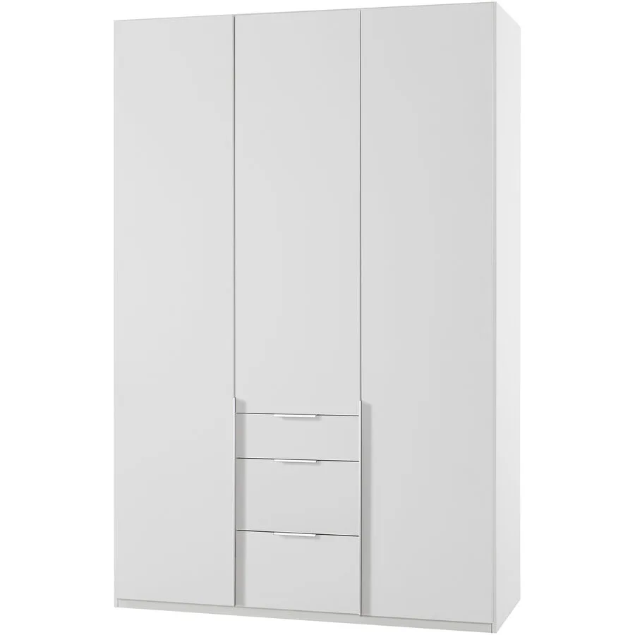 Kleiderschrank Jagor weiss Holzwerkstoff B 135 cm