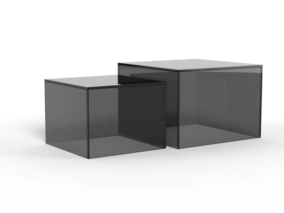 Samon Soffbord 50 cm - Rökfärgad