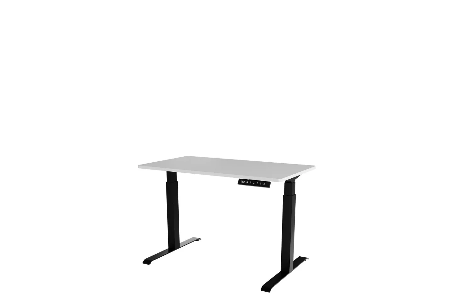 Adrianah Skrivbord 67x121 cm - Vit/Svart