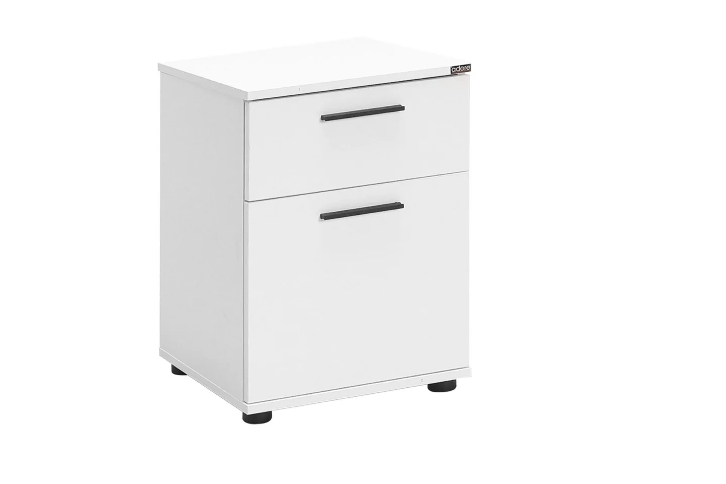 KMD Sängbord 40 cm - Vit