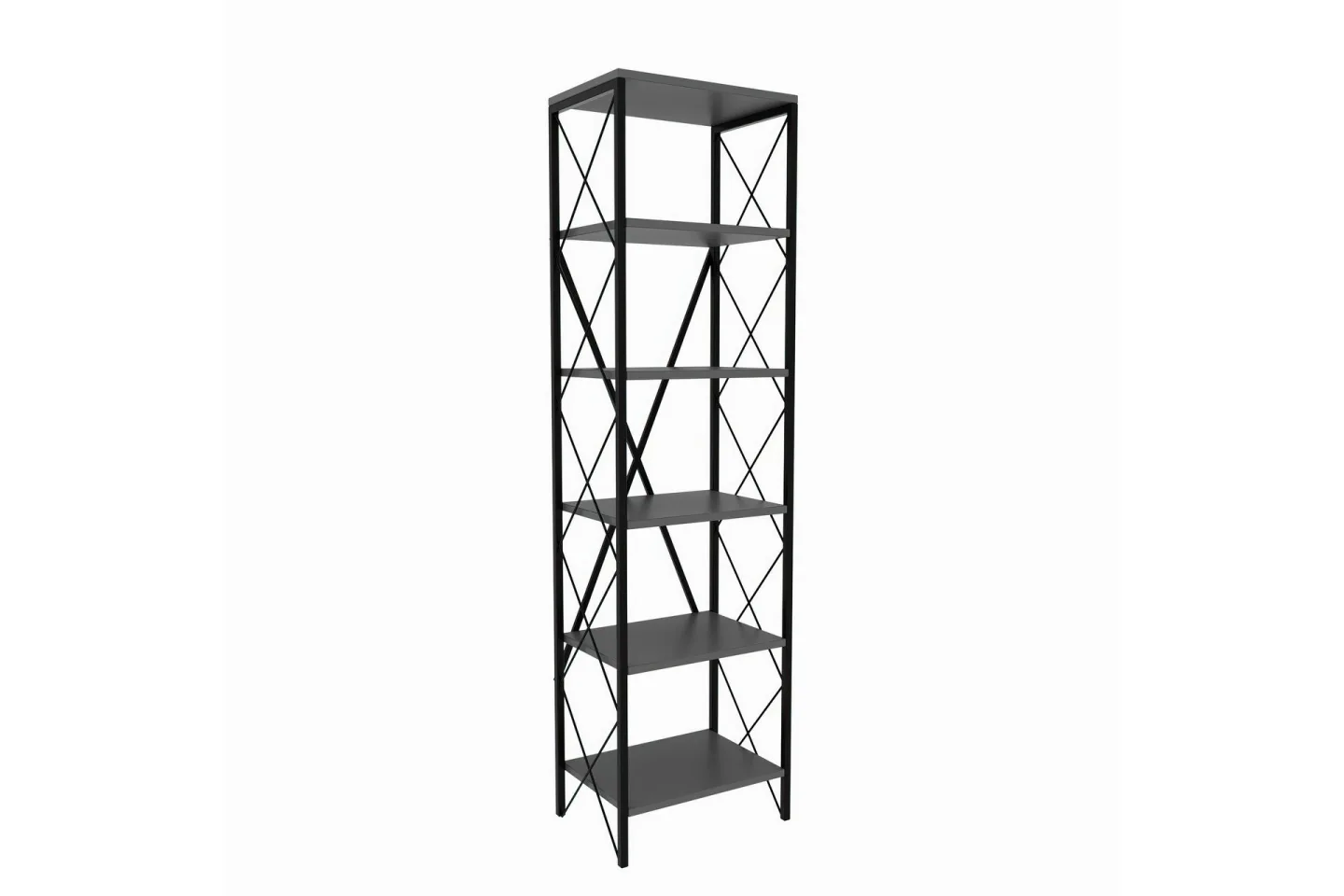Bokhylla Suadiye Bokhylla 50 cm Antracit,Svart -