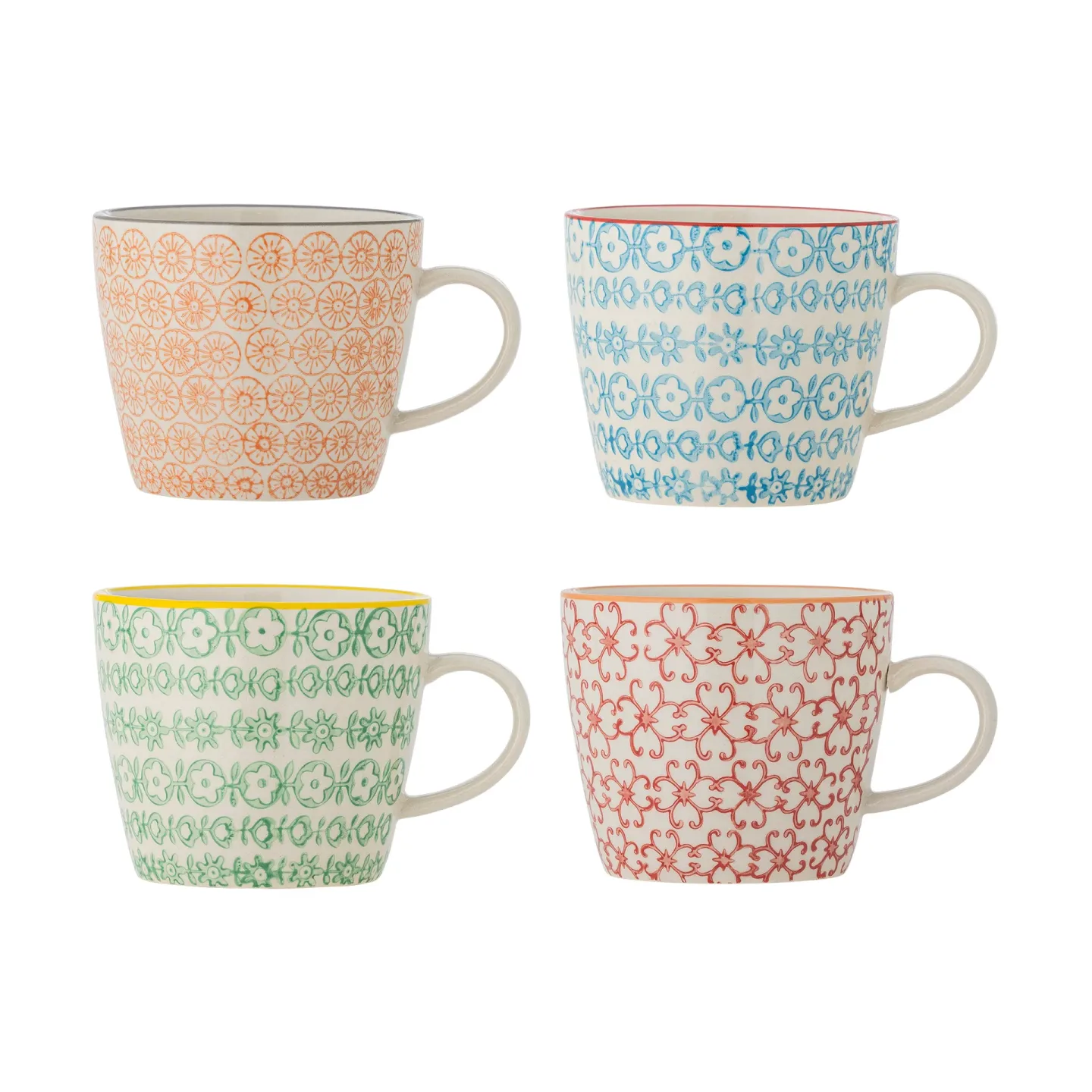Bloomingville Carla mugg Multi, 4-pack