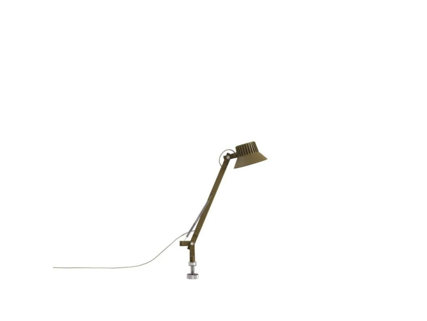 Dedicate Bordlampe w/Pin S1 Brown Green - Muuto - Kontor / arbejdsværelse - Aluminium