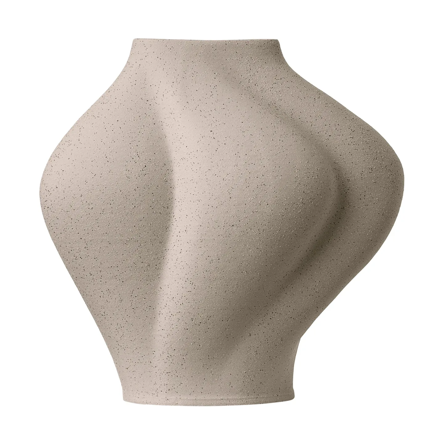 AYTM Saltare Vase Taupe, Ø13,8×30 cm