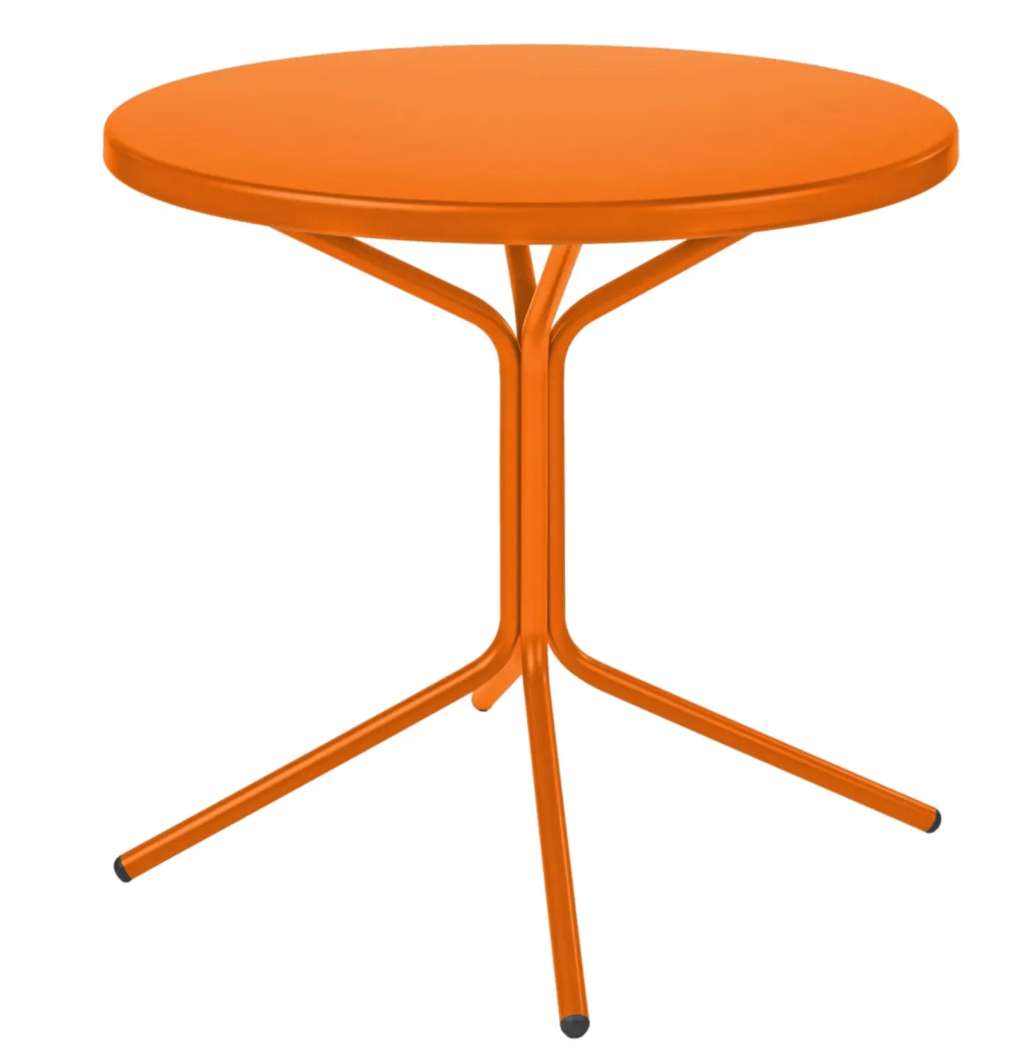 Schaffner Metall-Bistrotisch Pix Rund Orange | Schubiger Möbel