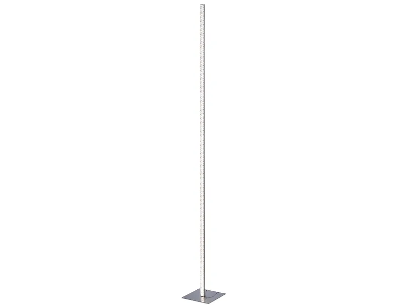 Stehlampe LED SAFIA 141cm 24W silberfarben