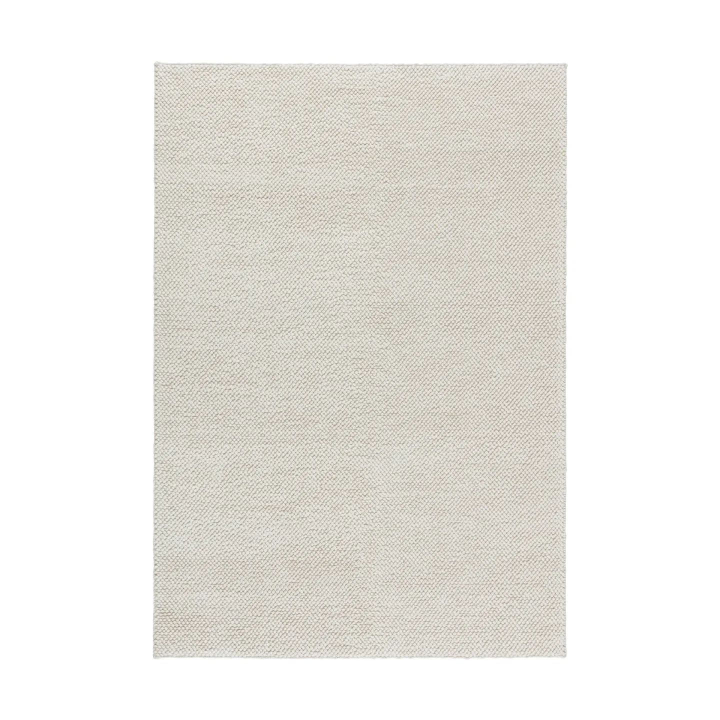 Scandi Living Flock ullmatta naturvit 300x400 cm