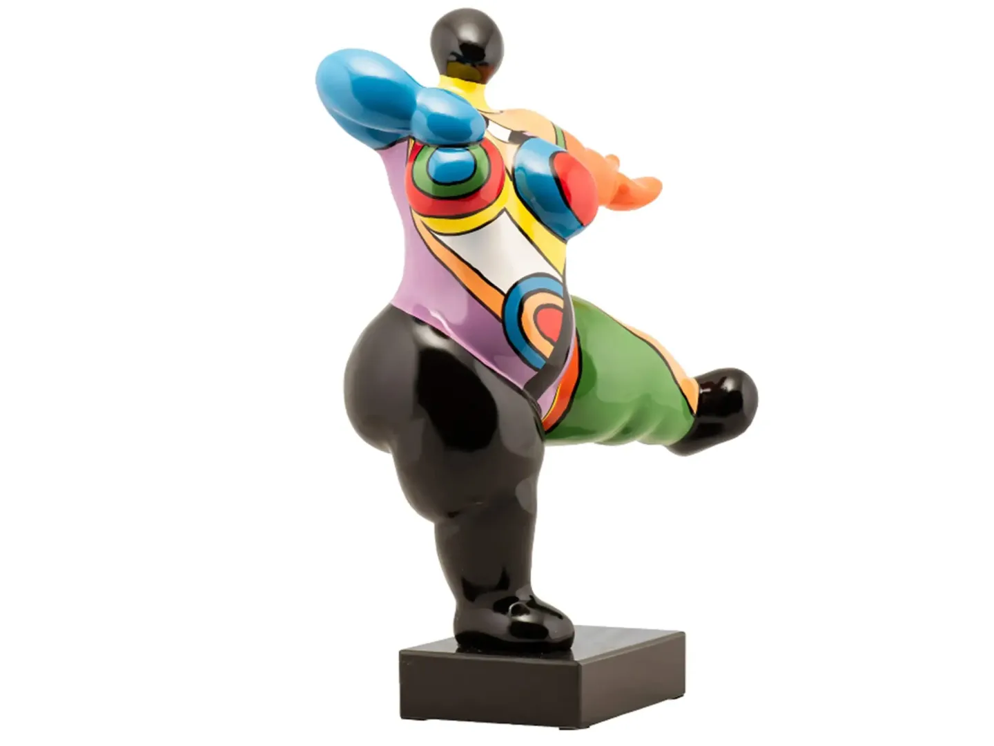image LAND Skulptur Hommage an Niki de Saint Phalle, Nana Stil 6 Mehrfarbig | Schubiger Möbel