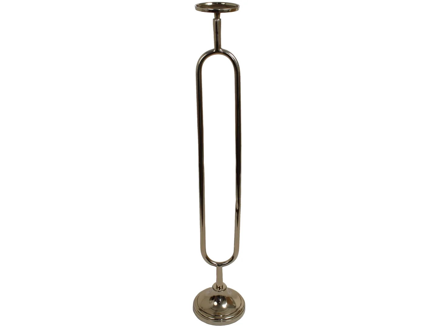 Kersten Kerzenständer Aluminium Champagner H: 85 cm | Schubiger Möbel