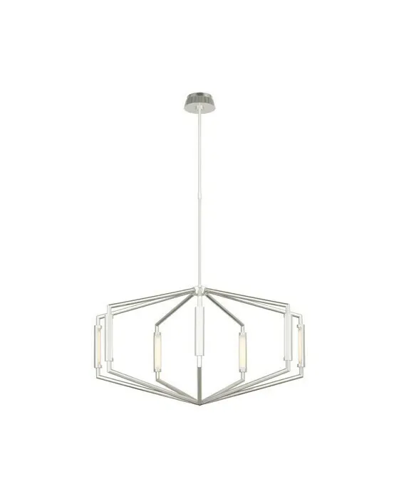 Appareil 40" Low Profile Chandelier Polished Nickel