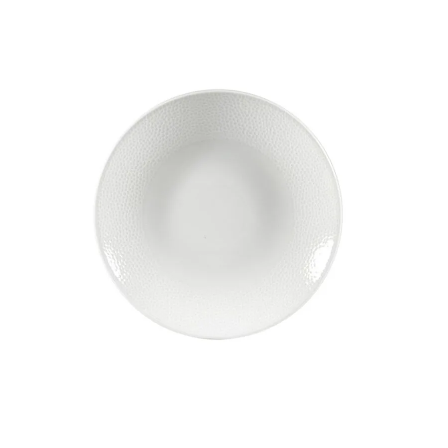 Teller tief Churchill Weiss Porzellan 25.5 cm
