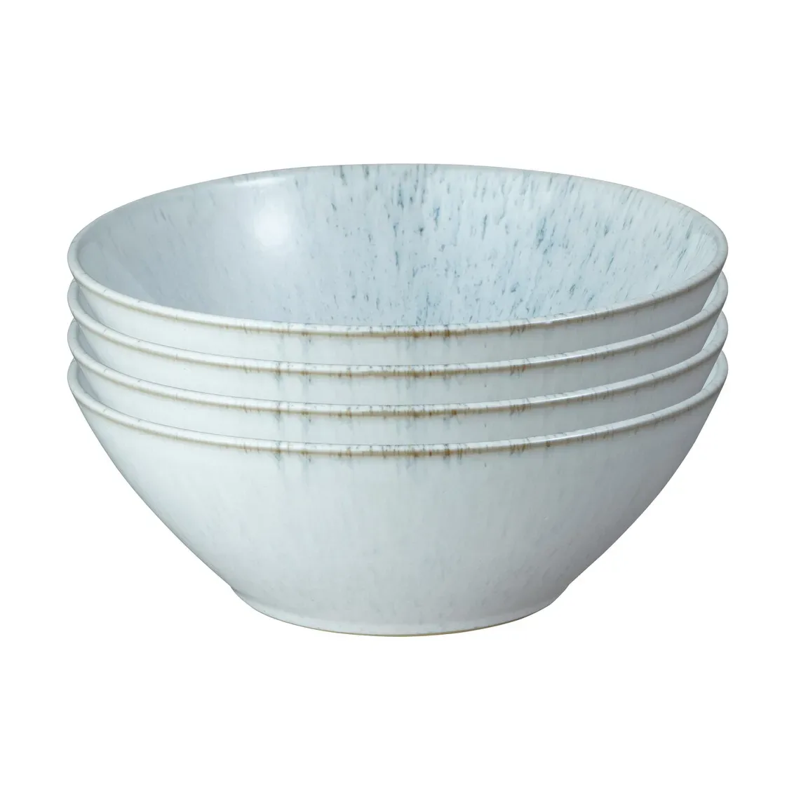 Denby Kiln blue cereal Schale 4er-Pack 64 cl