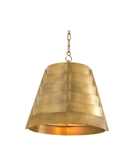 Fitzroy loftlampe messing