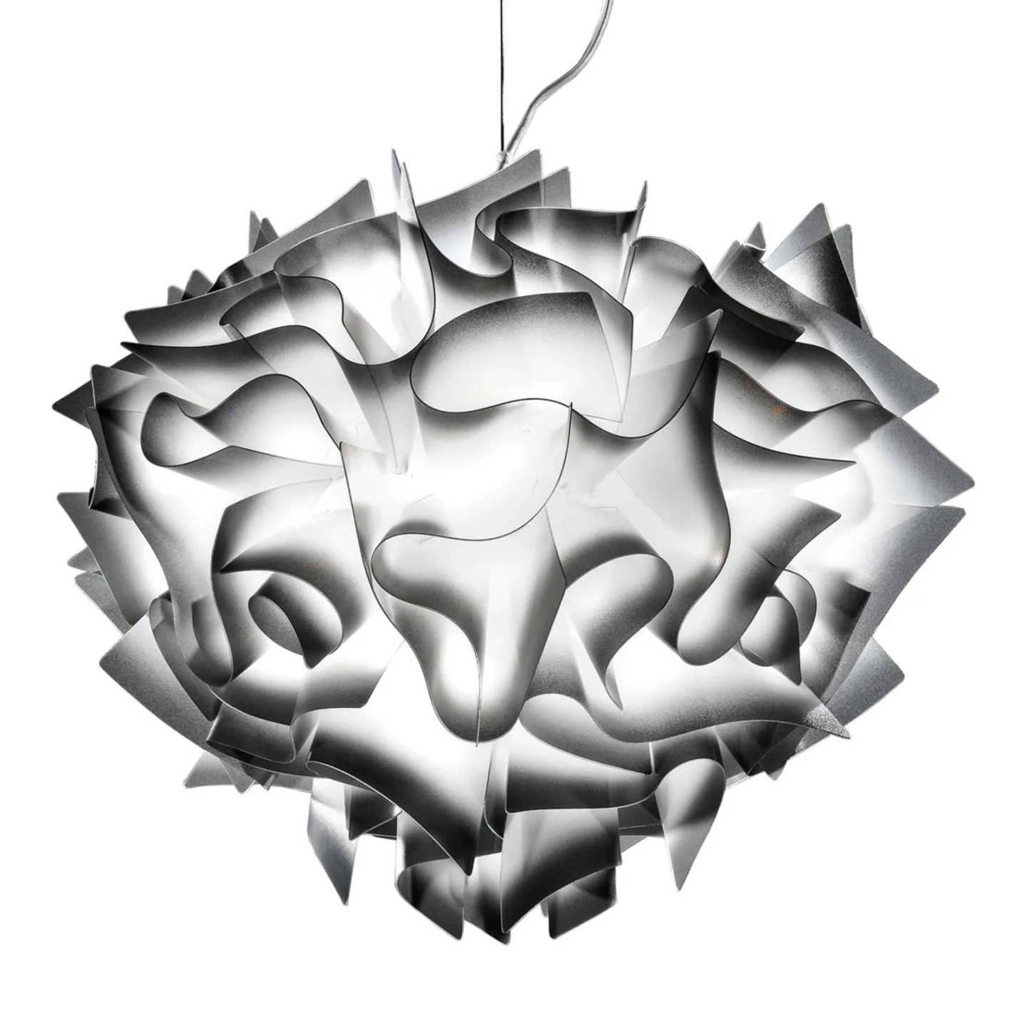 Veli Pendelleuchte Schwarz - SLAMP - Wohnzimmer - Design - Kunststoff - Einflammig