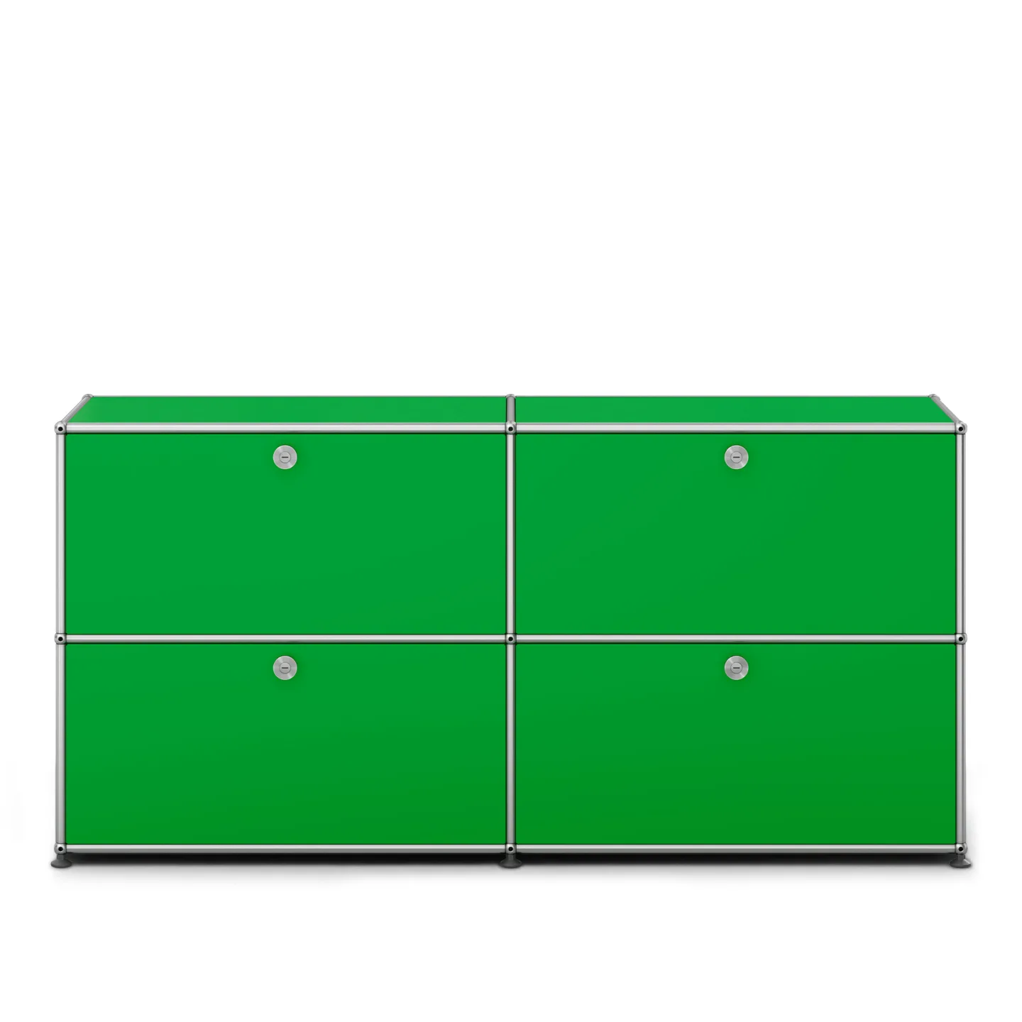 USM - USM Haller Sideboard E2 USM Green - Skänkar och sideboards - Fritz Haller & Paul Schärer - Grön